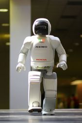 Asimo Robot at a Honda factory, 2011